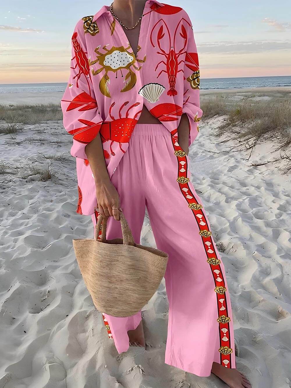 Set i två delar med unik och elegant undervattensdesign