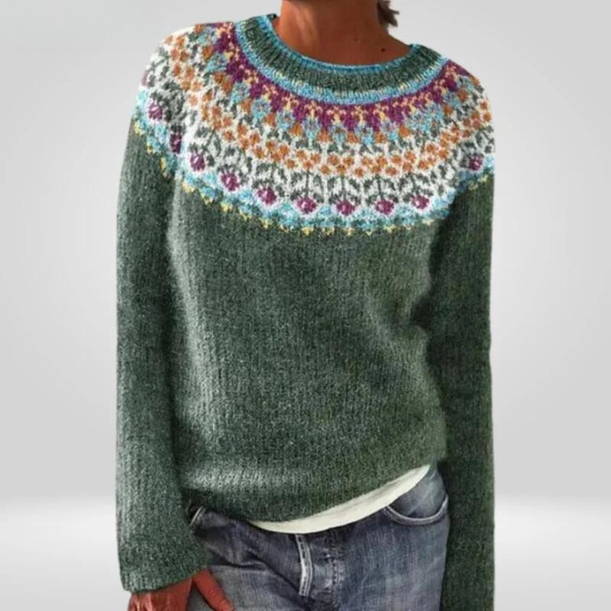 Ros | Vintage Islandpullover