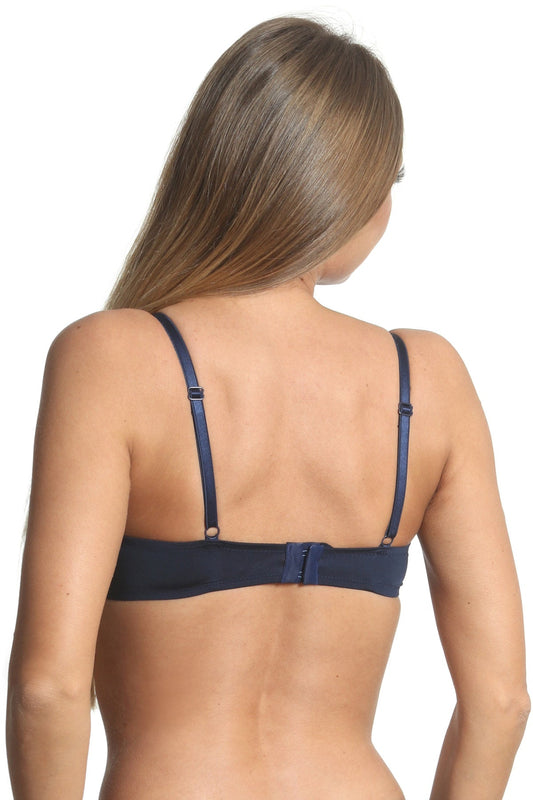 Bralette-bh Mörkblå ELLY R1647