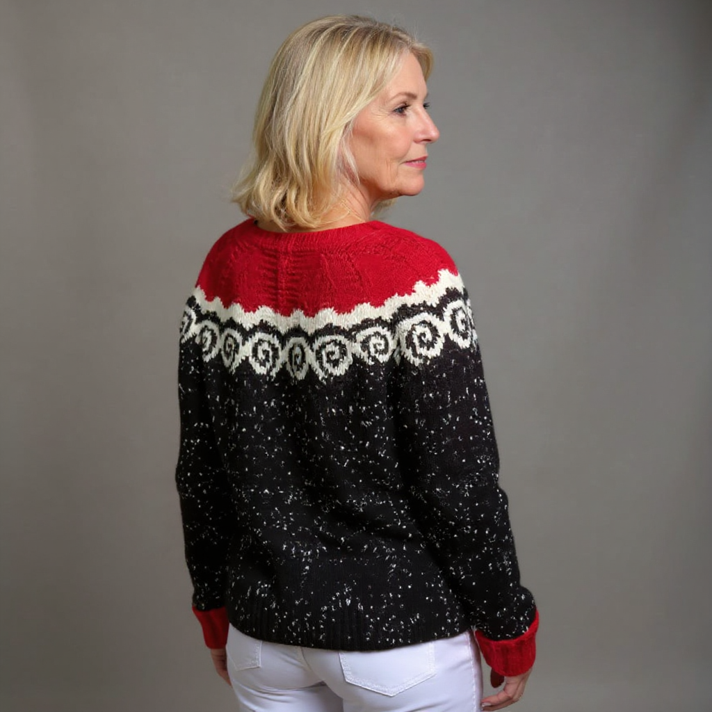 Lulu | Vintage Isländsk Stickad Tröja