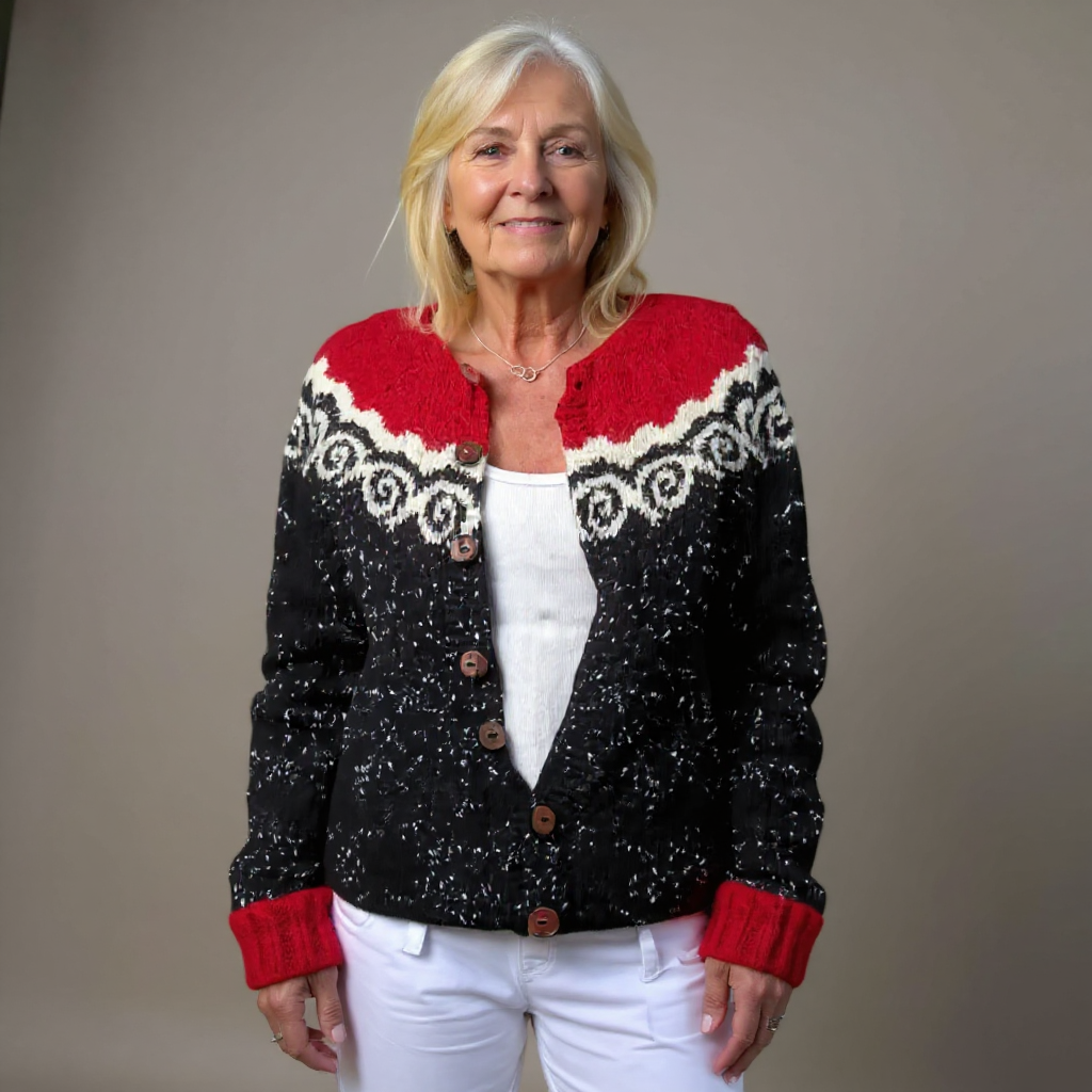 Lulu | Vintage Isländsk Stickad Tröja