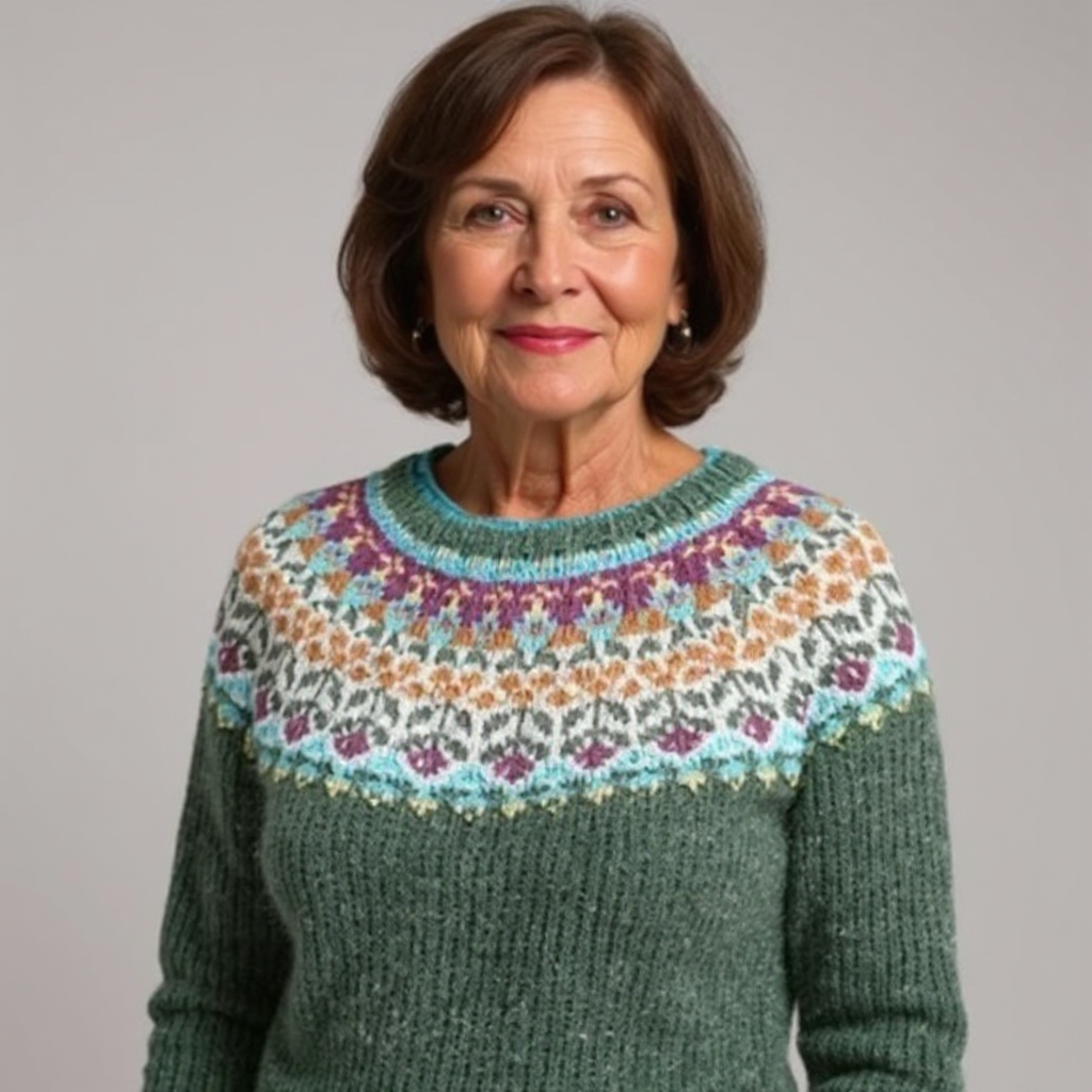 Ros | Vintage Islandpullover