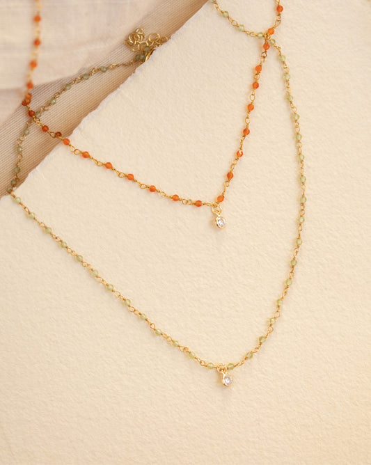 Halsband SOPHIA Peridot