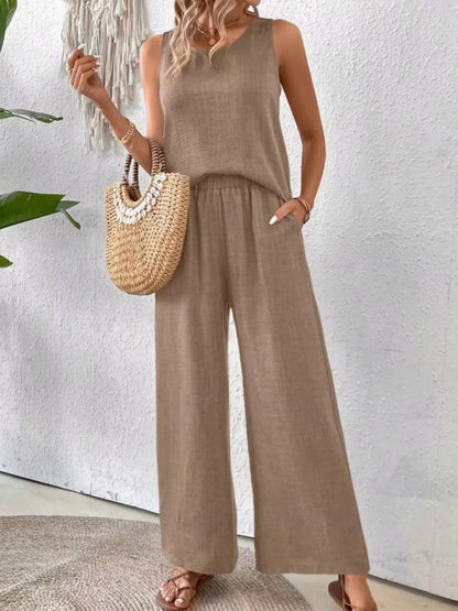 Set med spets och bar rygg i enfärgad färg