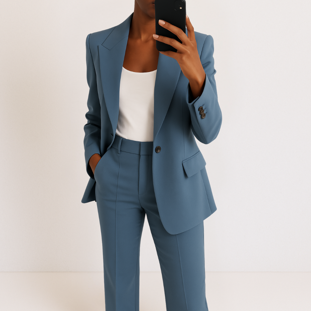 Costum Elegant și Modern din Două Piese