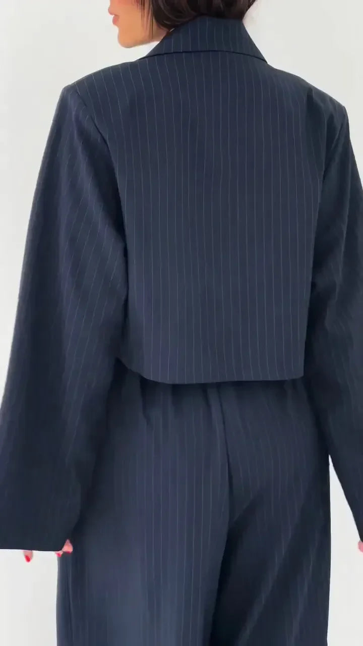 Set Femei Bustier + Kavaj – Elegant Stil & Trendigt