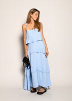 ROCHIE VOLANT ALBASTRĂ