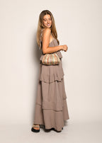 ROCHIE VOLANT TAUPE