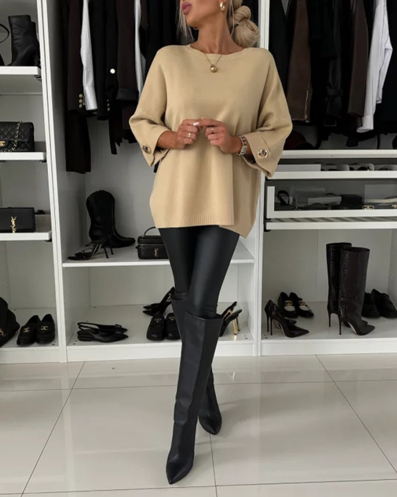 Isabella | Bluză elegantă din tricot