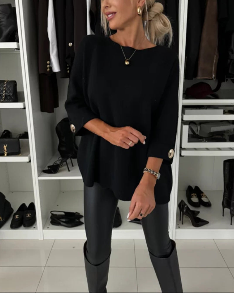 Isabella | Bluză elegantă din tricot