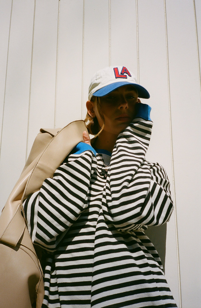Mana | Pulover Oversize Cu Dungi