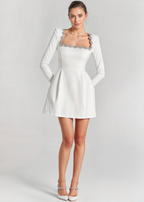 Violet | Rochie mini din catifea