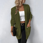 Nancy | Cardigan tricotat lejer cu buzunare