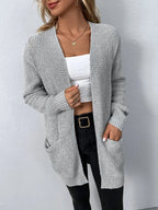 Nancy | Cardigan tricotat lejer cu buzunare