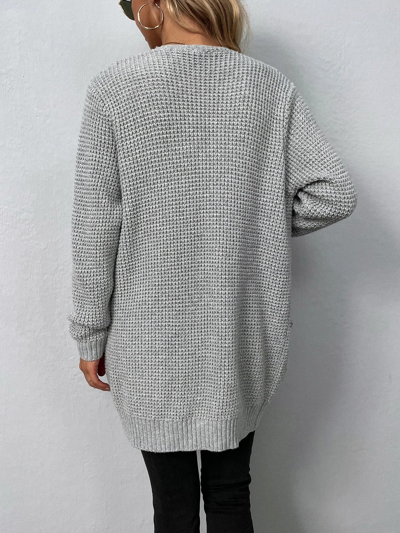 Nancy | Cardigan tricotat lejer cu buzunare