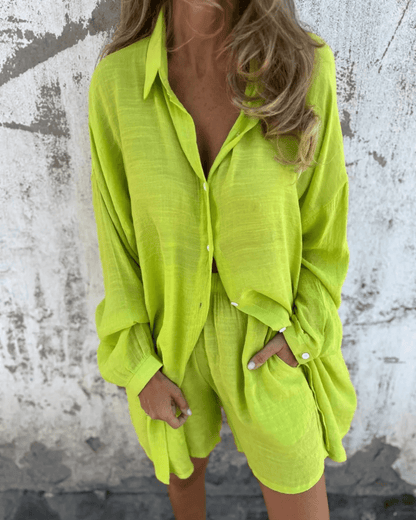 Set med Skjorta och Shorts