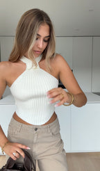 TOP TRICOTAT CARA VANILIE