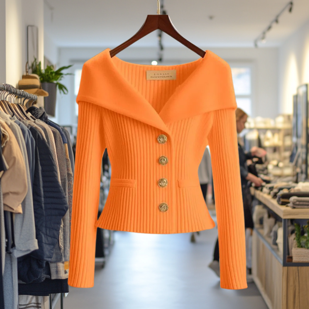 KARLA I JACHETA LUXOASĂ DIN TRICOT