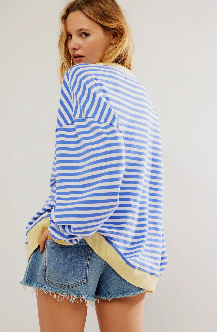 Mana | Pulover Oversize Cu Dungi