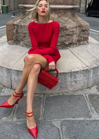 Isadora | Rochie Mini cu Fundă și Splei