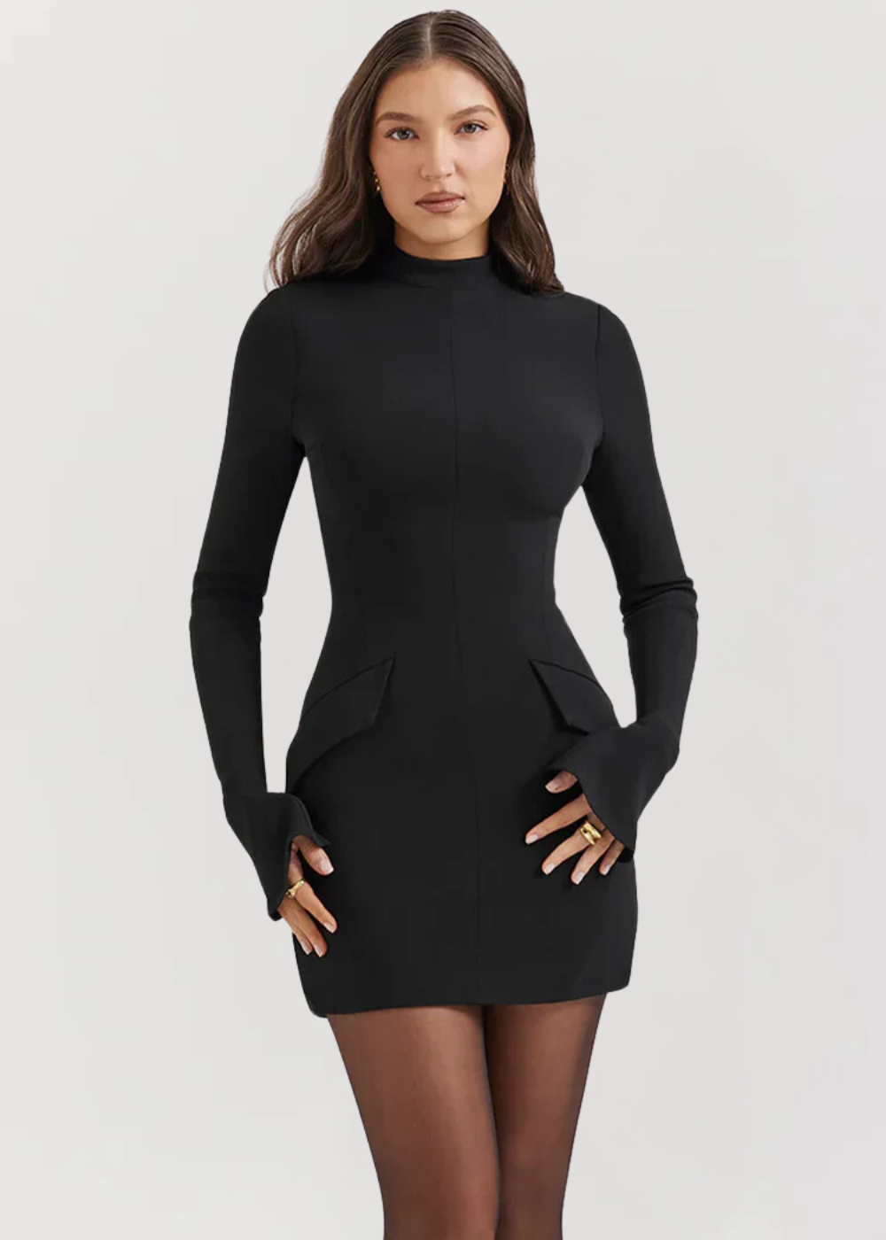 Layla | Rochie Mini Bodycon Tricotată