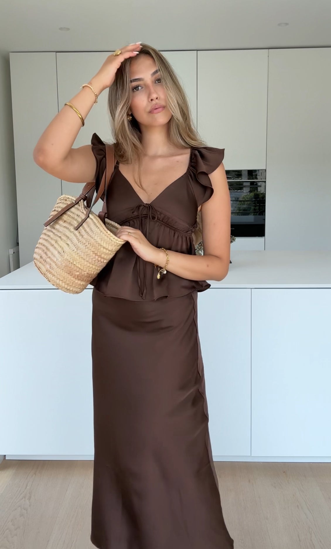 TOP SATIN CIORCOVĂ