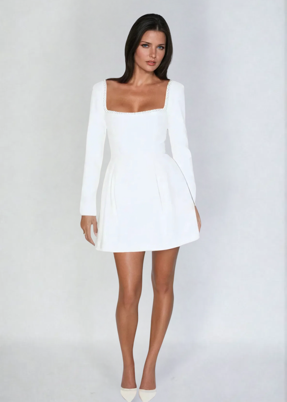 Callie | Rochie Minikleid cu Perle