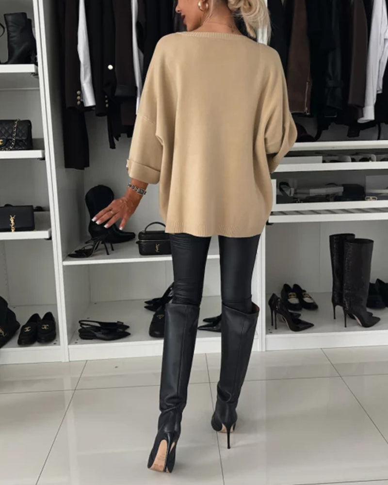 Isabella | Bluză elegantă din tricot