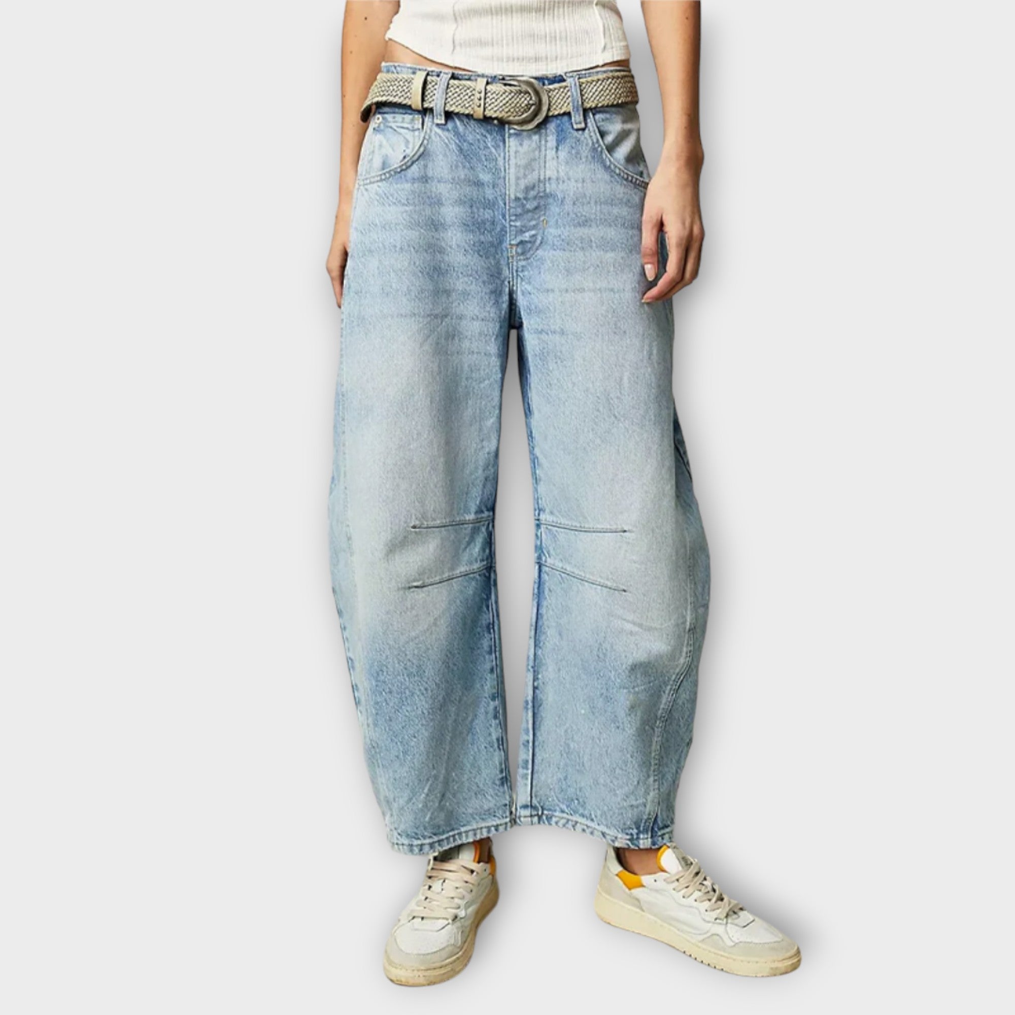Anett | Jeans confortabili cu croială lejeră