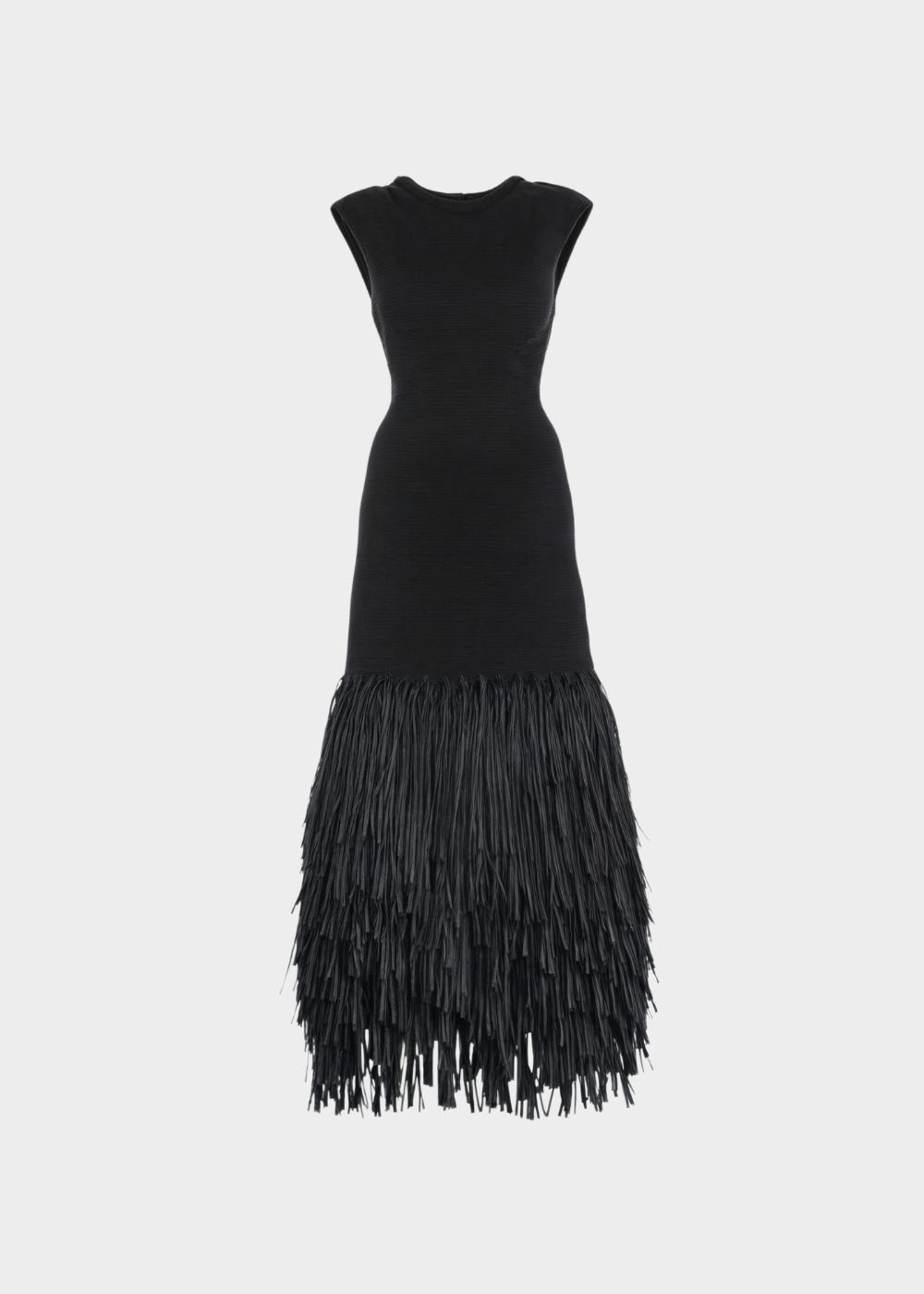 Piper | Rochie maxi cu ciucuri