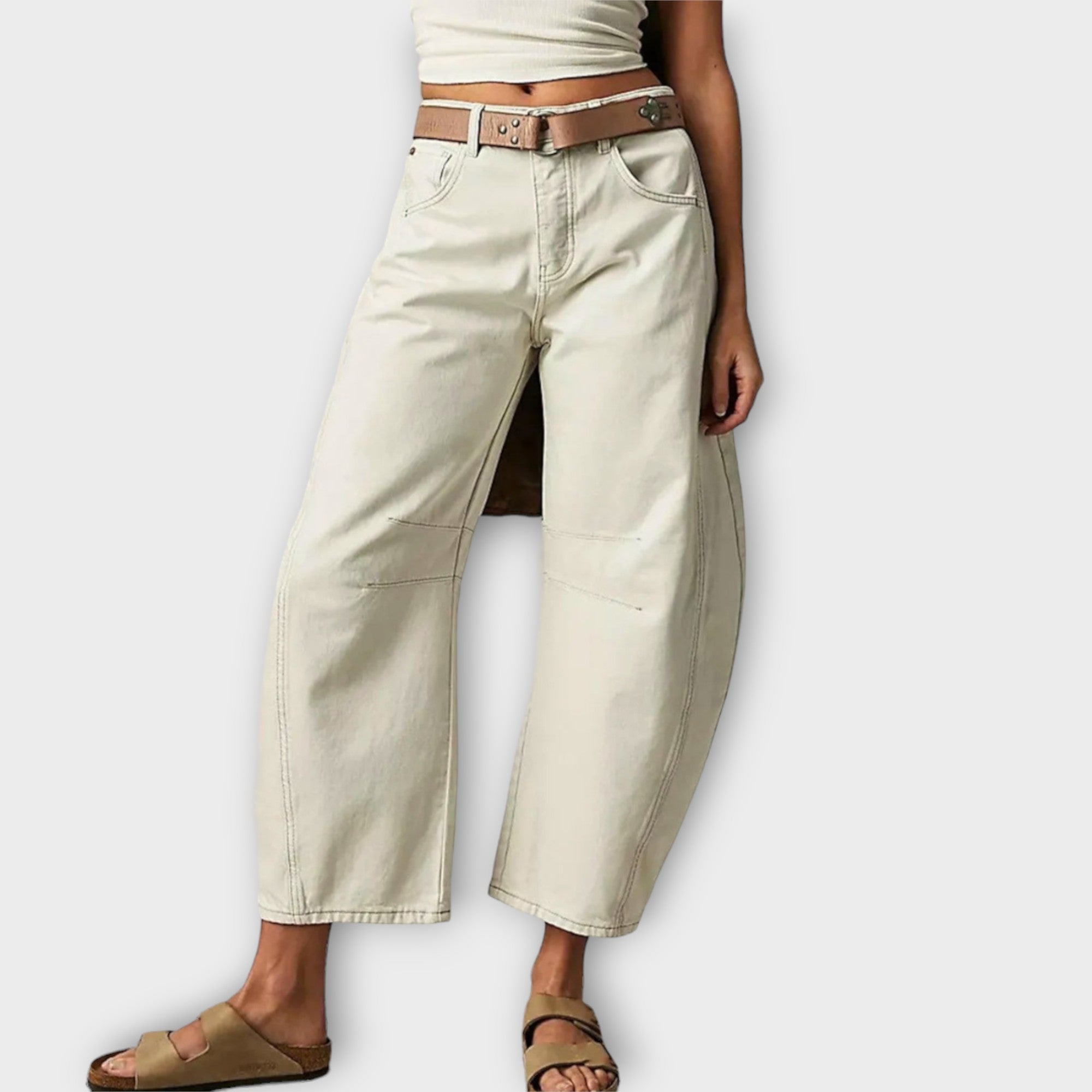 Anett | Jeans confortabili cu croială lejeră