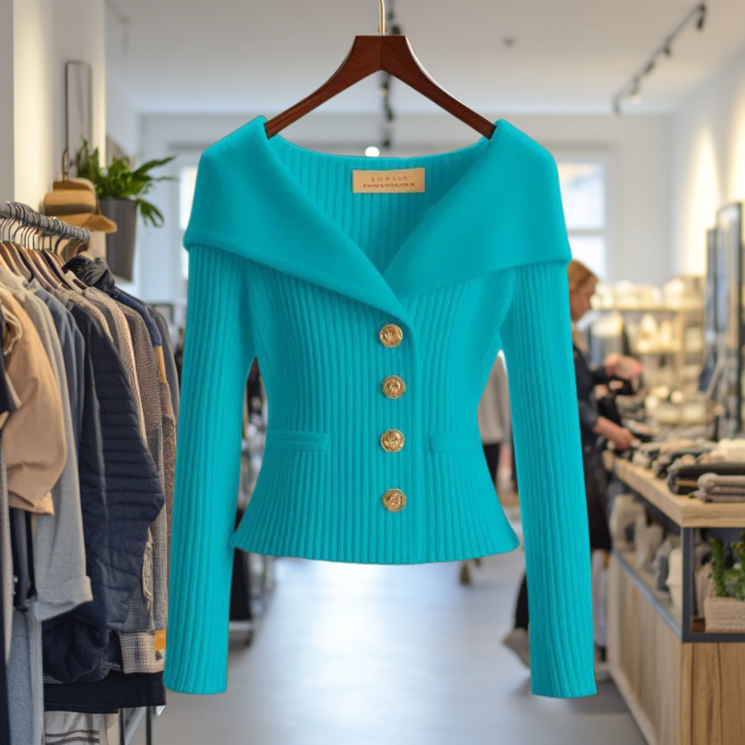 KARLA I JACHETA LUXOASĂ DIN TRICOT