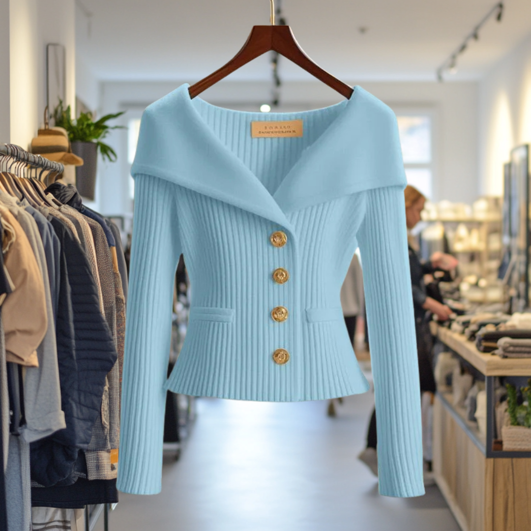 KARLA I JACHETA LUXOASĂ DIN TRICOT