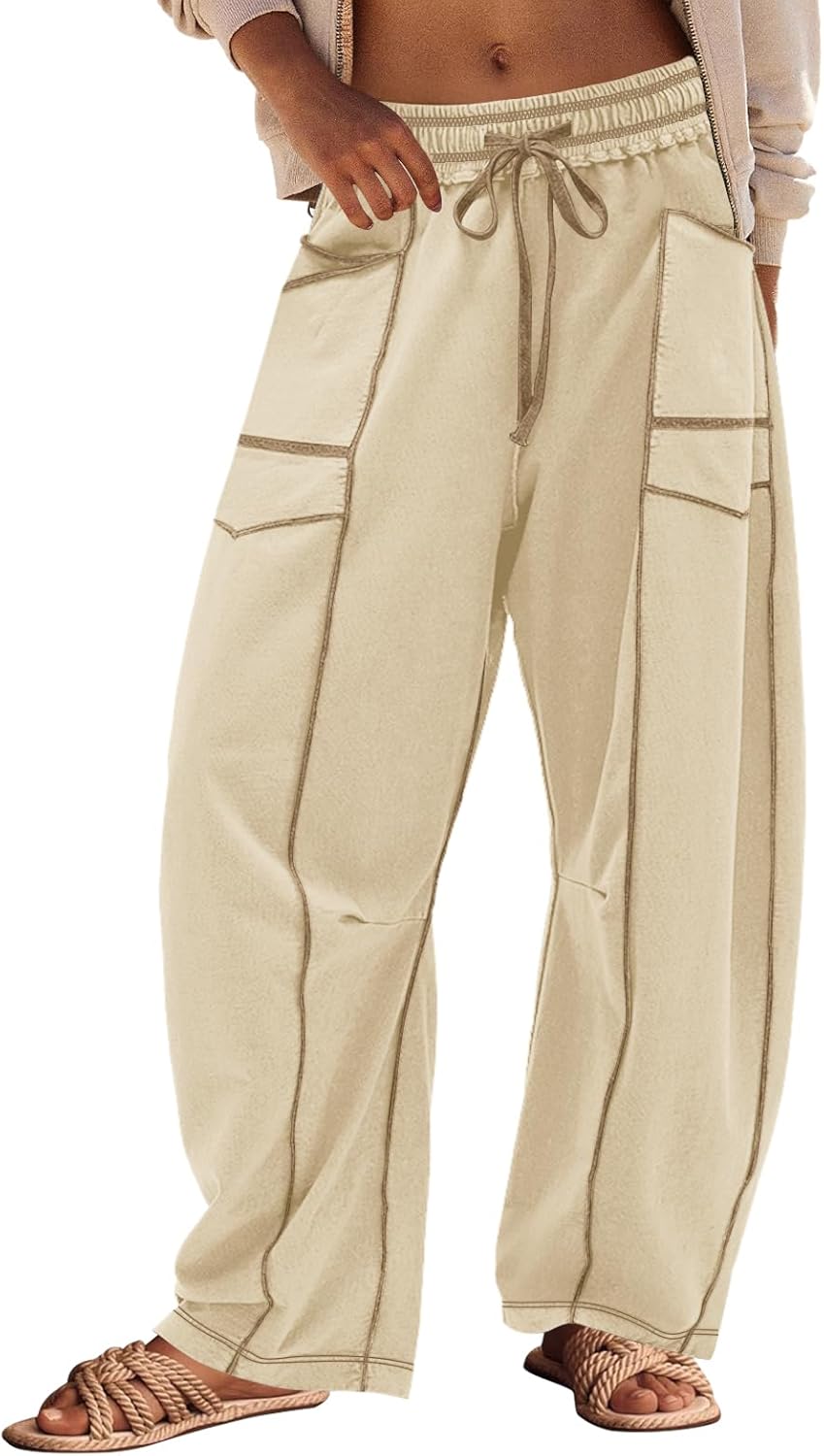 LINA | Pantaloni Tip Barrel – Pantaloni de vară lejeri pentru orice moment