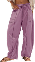 LINA | Pantaloni Tip Barrel – Pantaloni de vară lejeri pentru orice moment