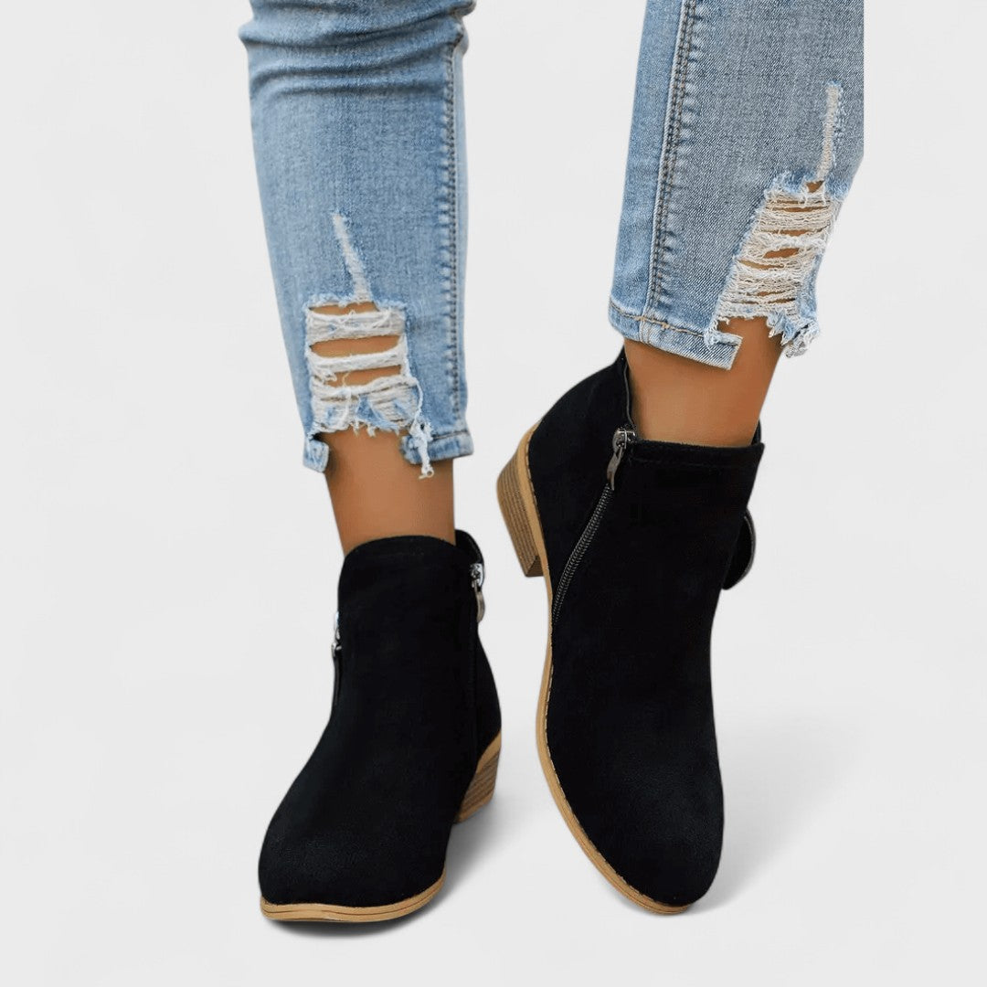 Fiora - Eleganta Vintage Stövlar