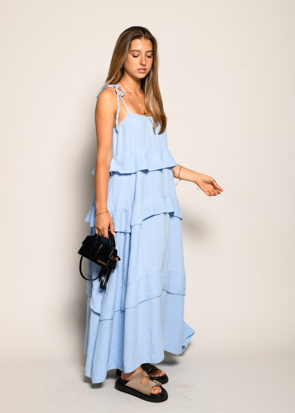 ROCHIE VOLANT ALBASTRĂ