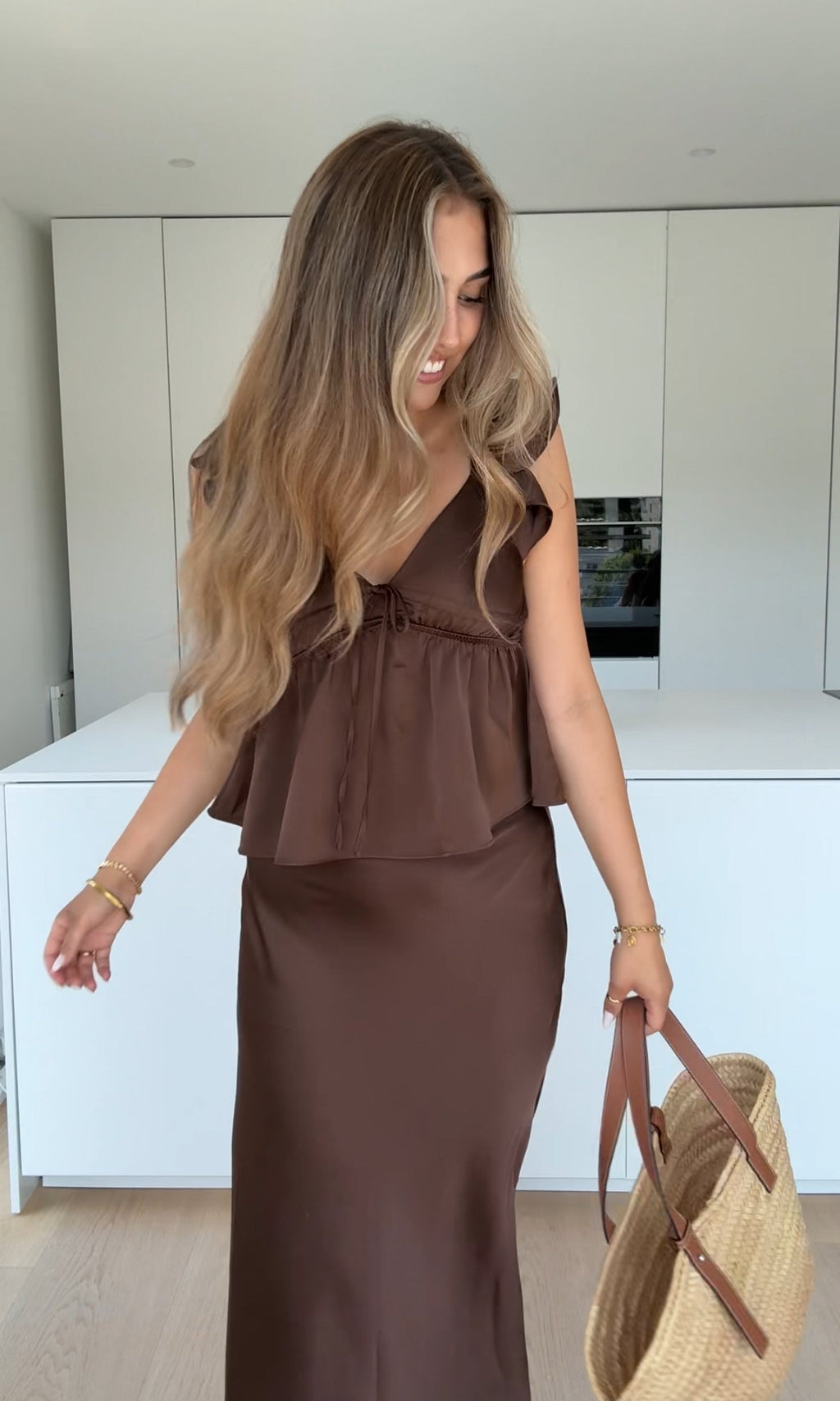 TOP SATIN CIORCOVĂ