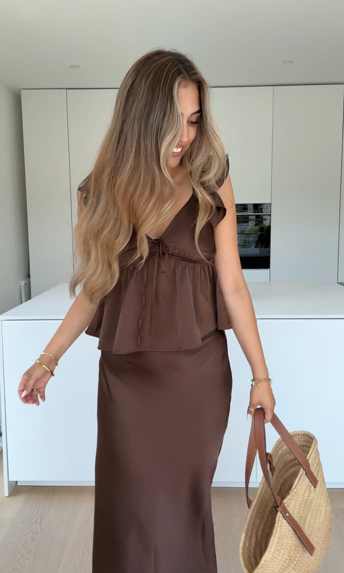 TOP SATIN CIORCOVĂ