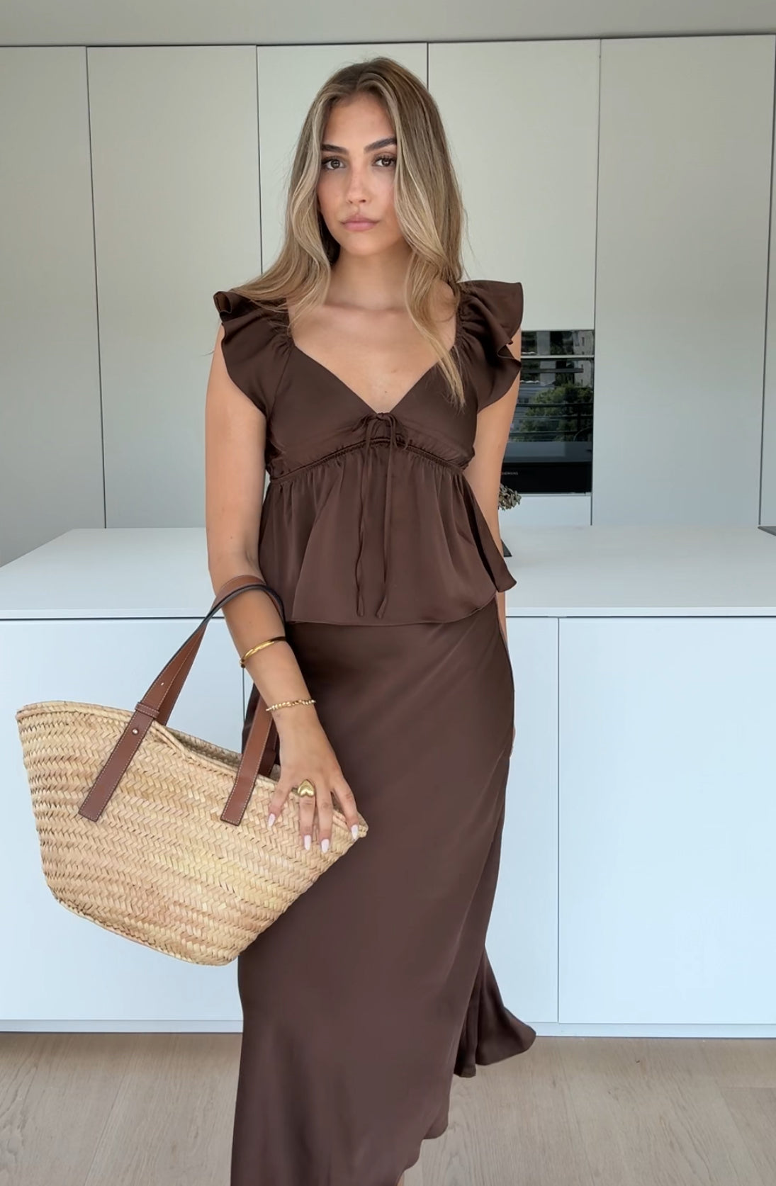 TOP SATIN CIORCOVĂ