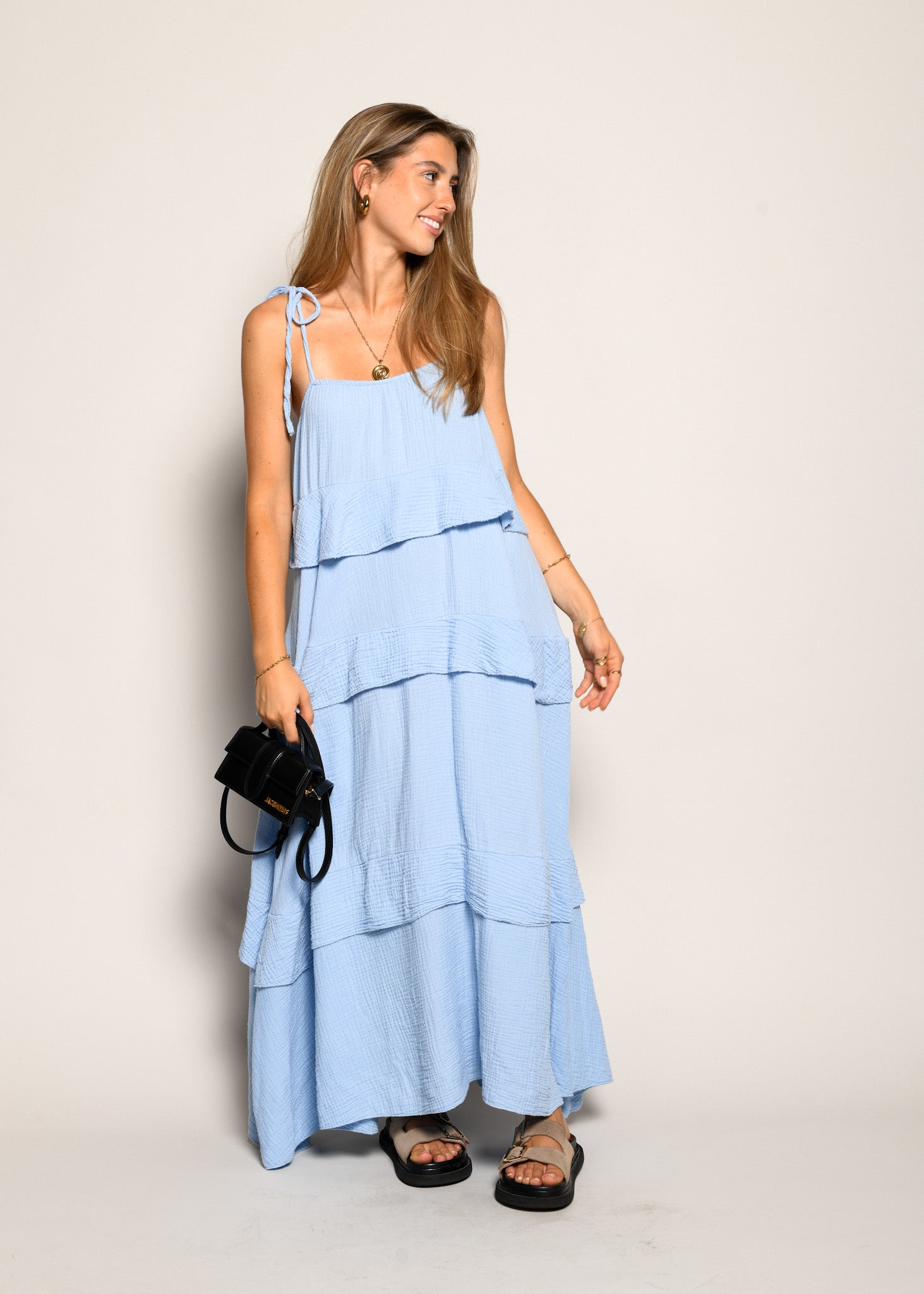 ROCHIE VOLANT ALBASTRĂ