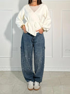 Gertrud | Pantaloni cu diamant