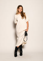 ROCHIE TRICOTATĂ CREM