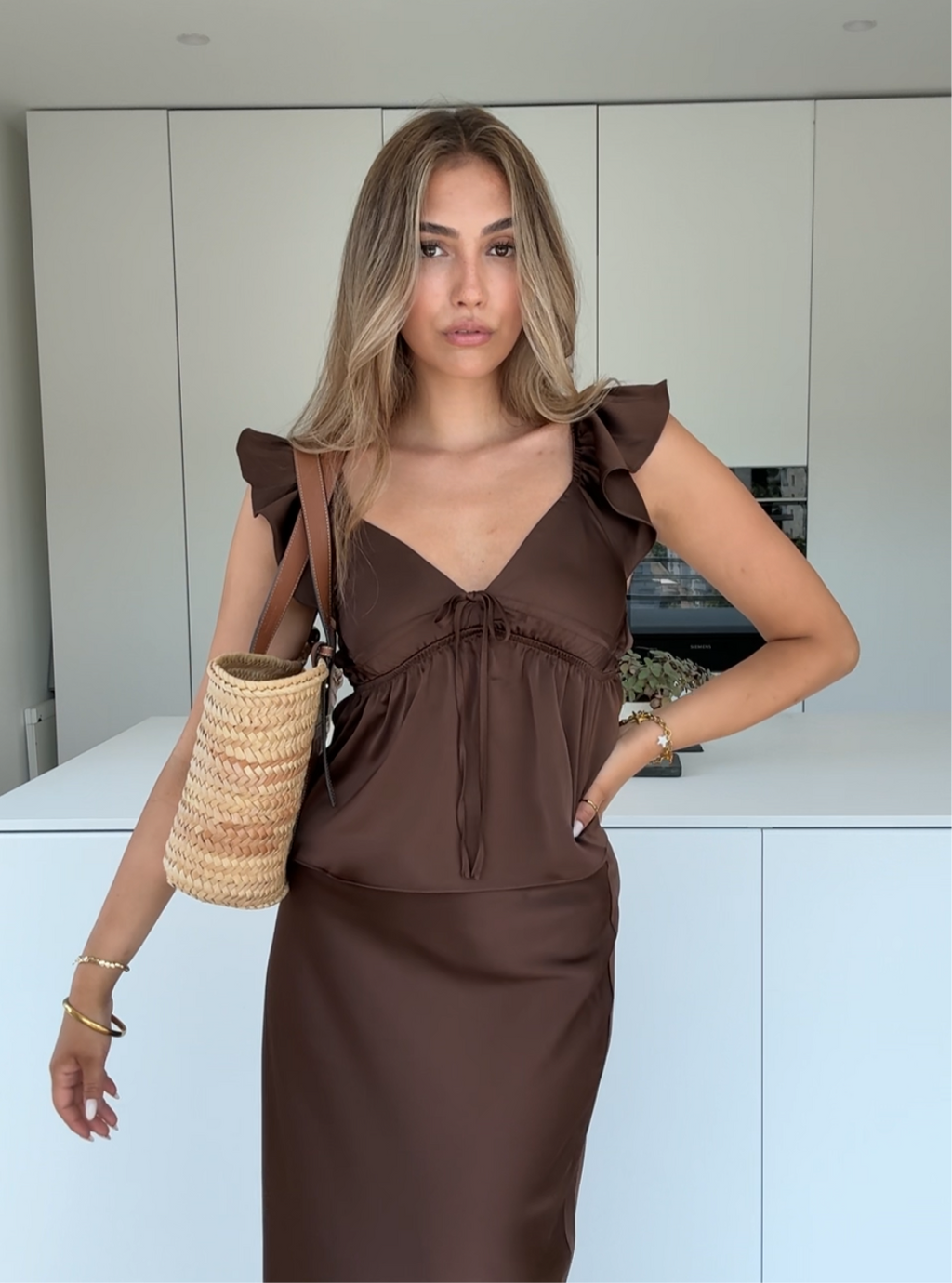TOP SATIN CIORCOVĂ