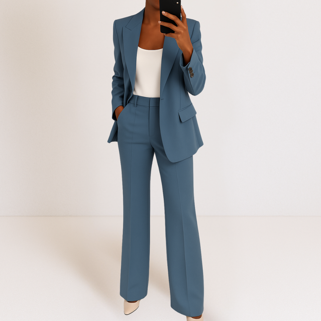 Costum Elegant și Modern din Două Piese