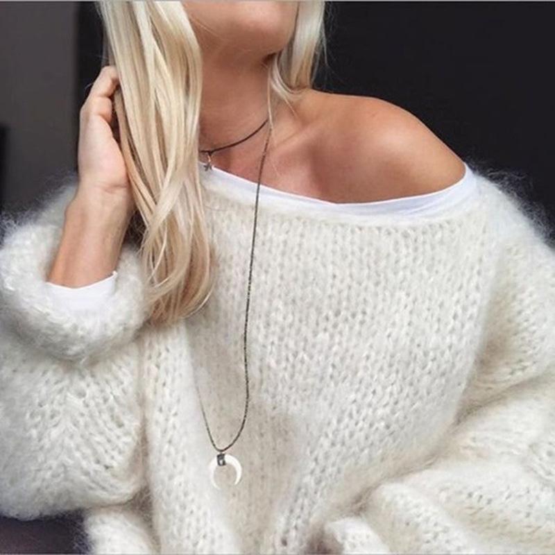 Pulover Mohair Casula Cu Decupaje