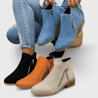 Fiora - Eleganta Vintage Stövlar