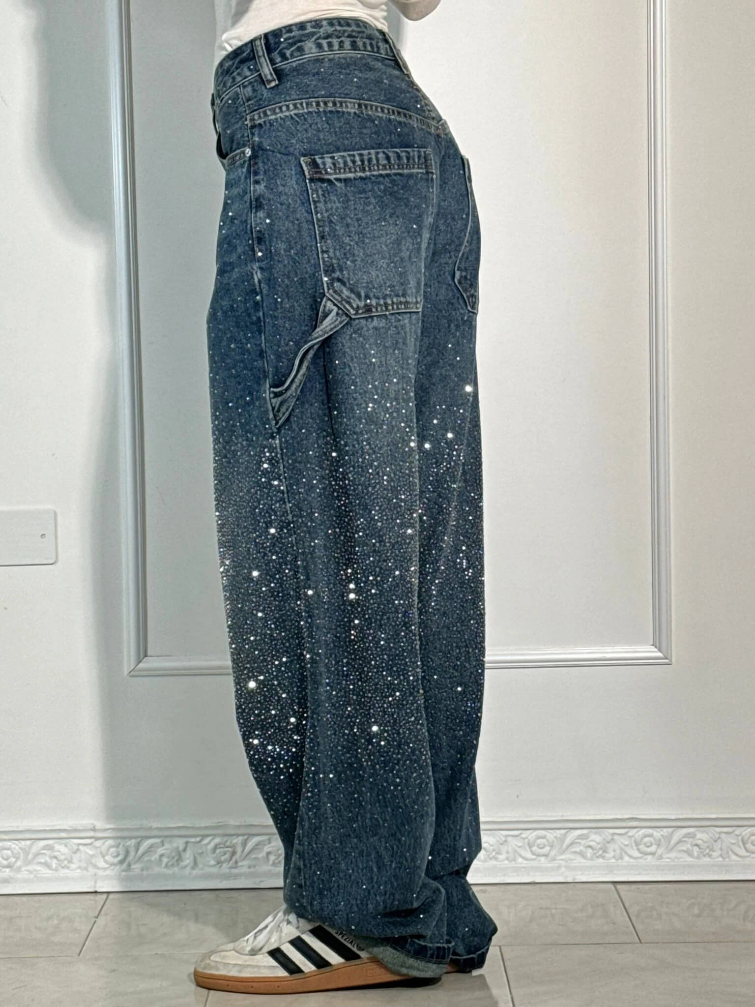 Gertrud | Pantaloni cu diamant