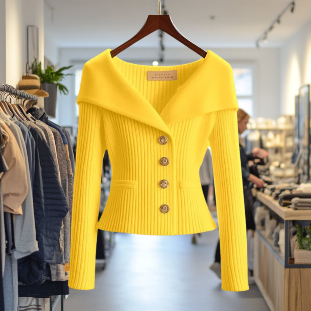 KARLA I JACHETA LUXOASĂ DIN TRICOT