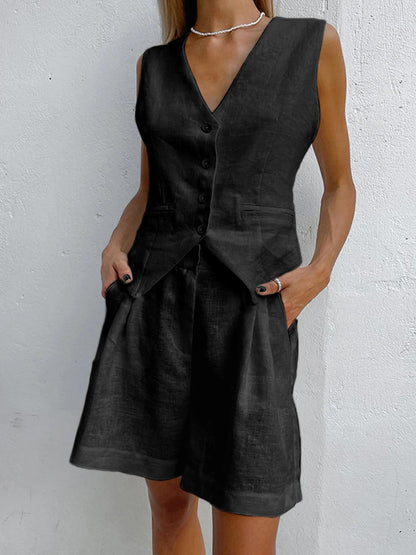 Set med kortbyxor Paros Cover Up i två delar